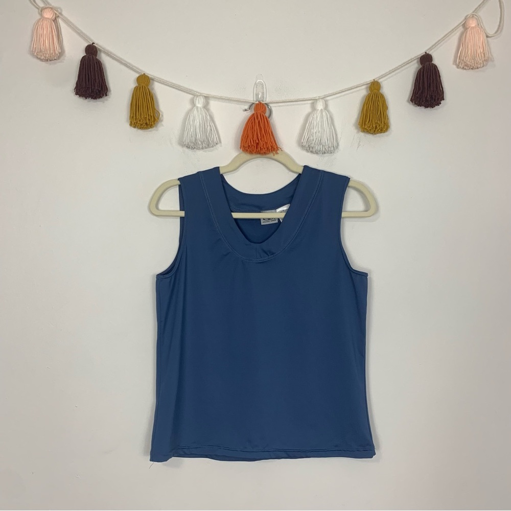 Athletic Works Blue Workout Tank Top X-Large